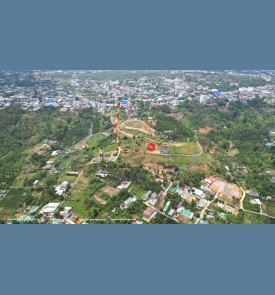 Đồi Gió phường Blao Bảo Lộc 900m2 view panaroma trọn núi Đại Bình​​​​​​​ 