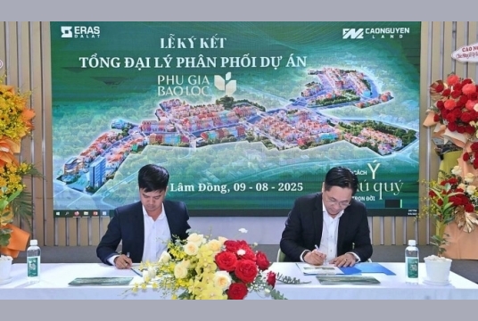 Eras Đà Lạt hợp tác loạt đại lý phân phối dự án