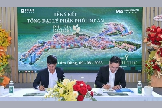 Eras Đà Lạt hợp tác loạt đại lý phân phối dự án