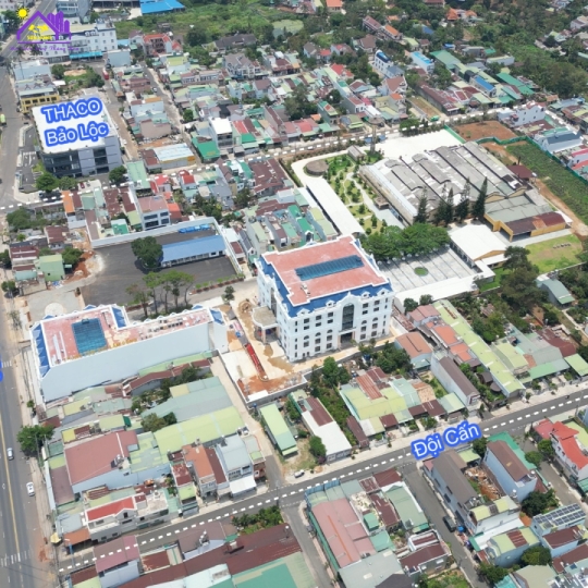 Lô đất trung tâm thành phố Bảo Lộc 1595m2 mặt tiền Đội Cấn