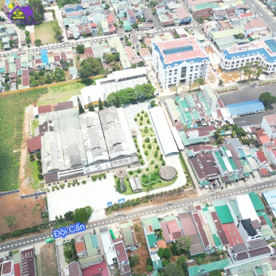 Lô đất trung tâm thành phố Bảo Lộc 1595m2 mặt tiền Đội Cấn