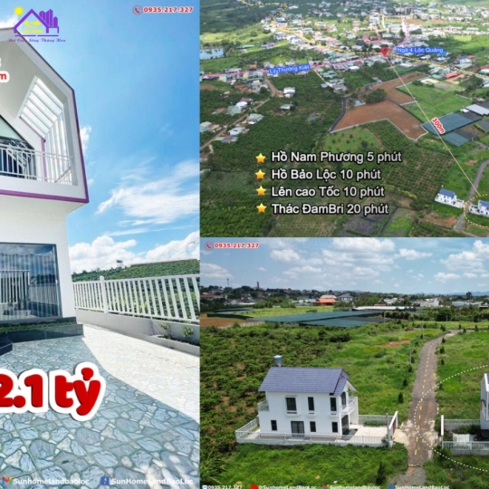 Bảo Lộc bán nhà trung tâm Lộc Quảng 